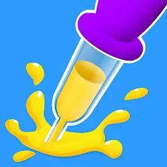 Взлом Paint Dropper: draw puzzle (Пэйнт Дроппер)  [МОД Все открыто] - стабильная версия apk на Андроид