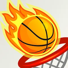 Скачать взломанную Dunk Shot (Данк Шот)  [МОД Много денег] - полная версия apk на Андроид