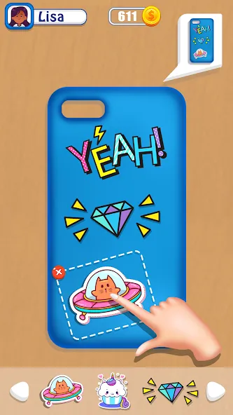 Phone Case DIY Mobile Games  [МОД Mega Pack] Screenshot 4