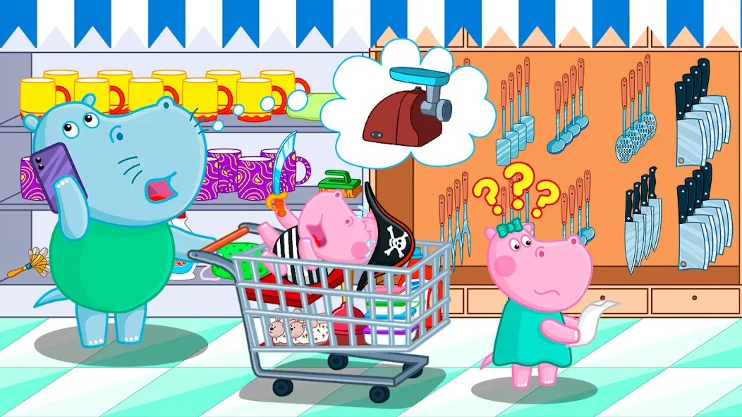 Supermarket: Shopping Games  [МОД Бесконечные монеты] Screenshot 2