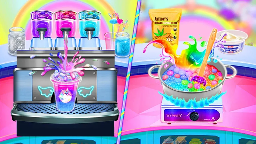 Ice Cream Games: Rainbow Maker (Айс Крем Геймс)  [МОД Все открыто] Screenshot 4