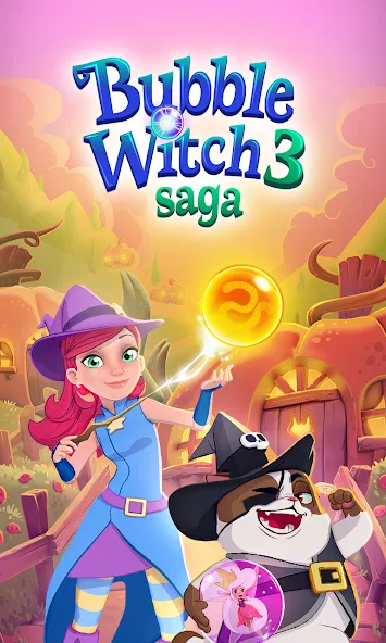 Bubble Witch 3 Saga (Бабл Витч 3 Сага)  [МОД Много денег] Screenshot 5