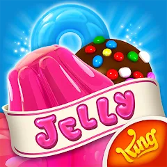Скачать взлом Candy Crush Jelly Saga (Кенди Краш Джелли Сага)  [МОД Меню] - последняя версия apk на Андроид