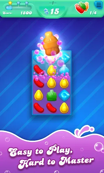 Candy Crush Soda Saga (Кенди Краш Сода Сага)  [МОД Много денег] Screenshot 1