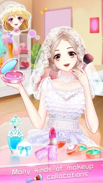 Makeup Bride: Perfect Wedding  [МОД Unlimited Money] Screenshot 1