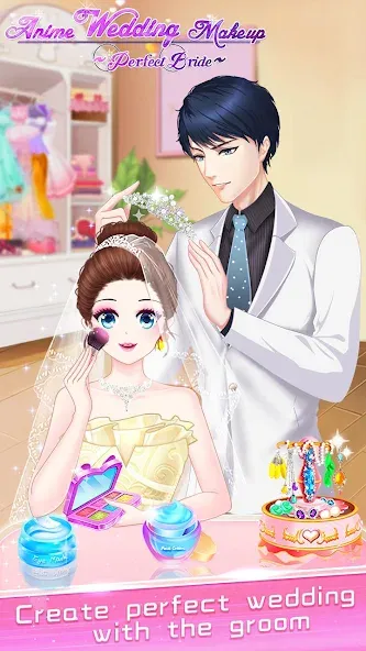 Makeup Bride: Perfect Wedding  [МОД Unlimited Money] Screenshot 3