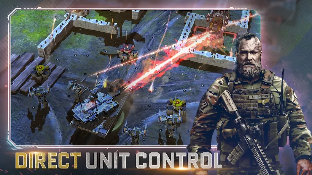 War Commander: Rogue Assault (Уор Коммандер)  [МОД Unlimited Money] Screenshot 1