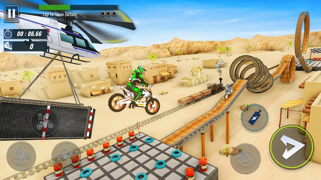 Bike Stunt : Motorcycle Game  [МОД Меню] Screenshot 5