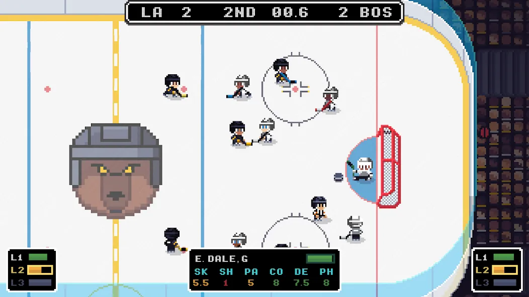 Ice League Hockey (Айс Лиг Хоккей)  [МОД Много денег] Screenshot 5