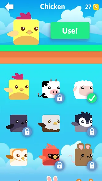 Stacky Bird: Fun Egg Dash Game (тэки птица)  [МОД Menu] Screenshot 4