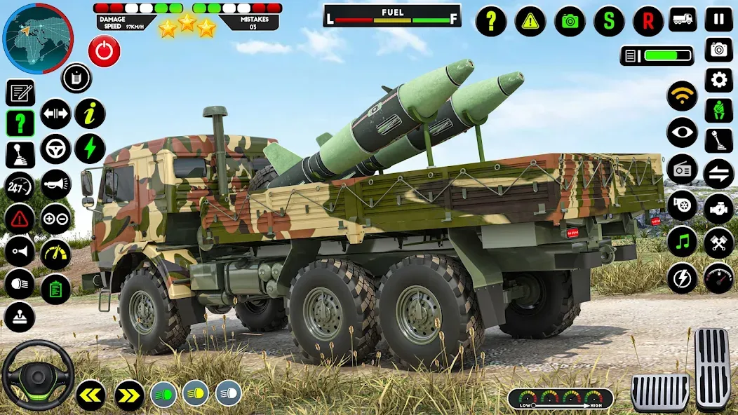 Army Truck Transporter Game 3D  [МОД Много монет] Screenshot 3