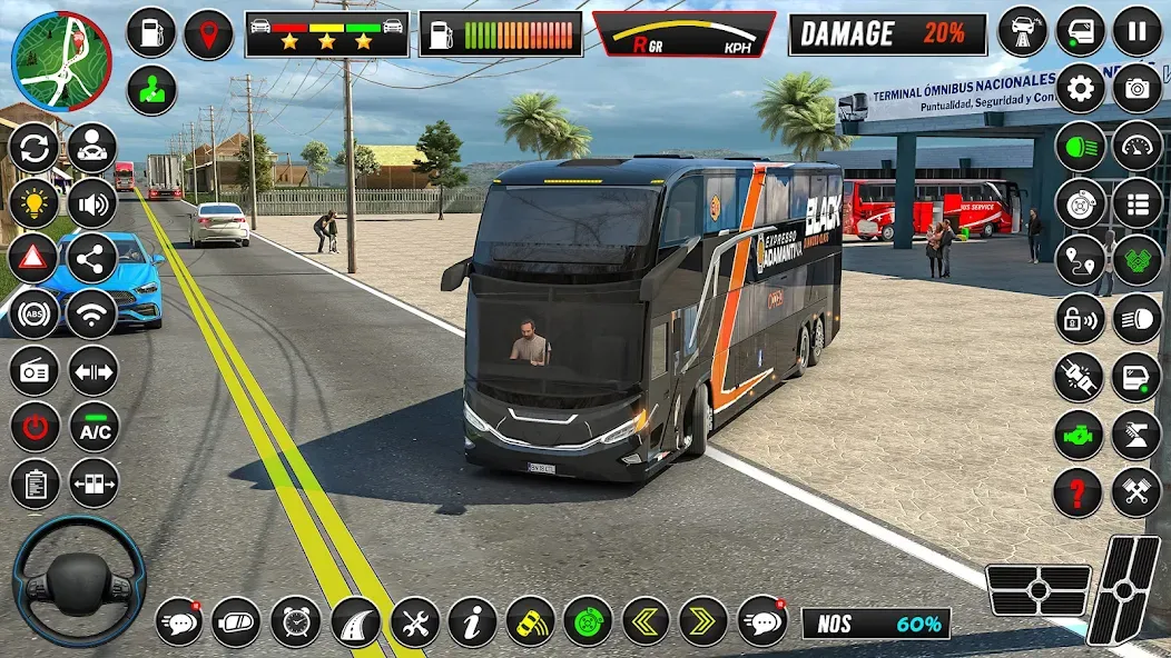 City Coach Bus Driver Games 3D  [МОД Menu] Screenshot 4