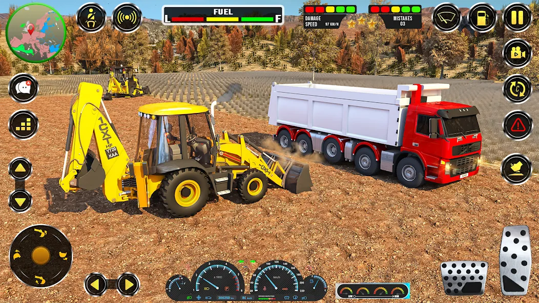 Real JCB Construction Games 3D  [МОД Меню] Screenshot 3