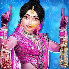 Скачать взломанную Wedding Fashion Indian 2024 (Стилист моды индийской свадьбы)  [МОД Unlocked] - стабильная версия apk на Андроид