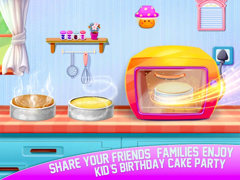 Cake Maker Sweet Bakery Games  [МОД Бесконечные монеты] Screenshot 4