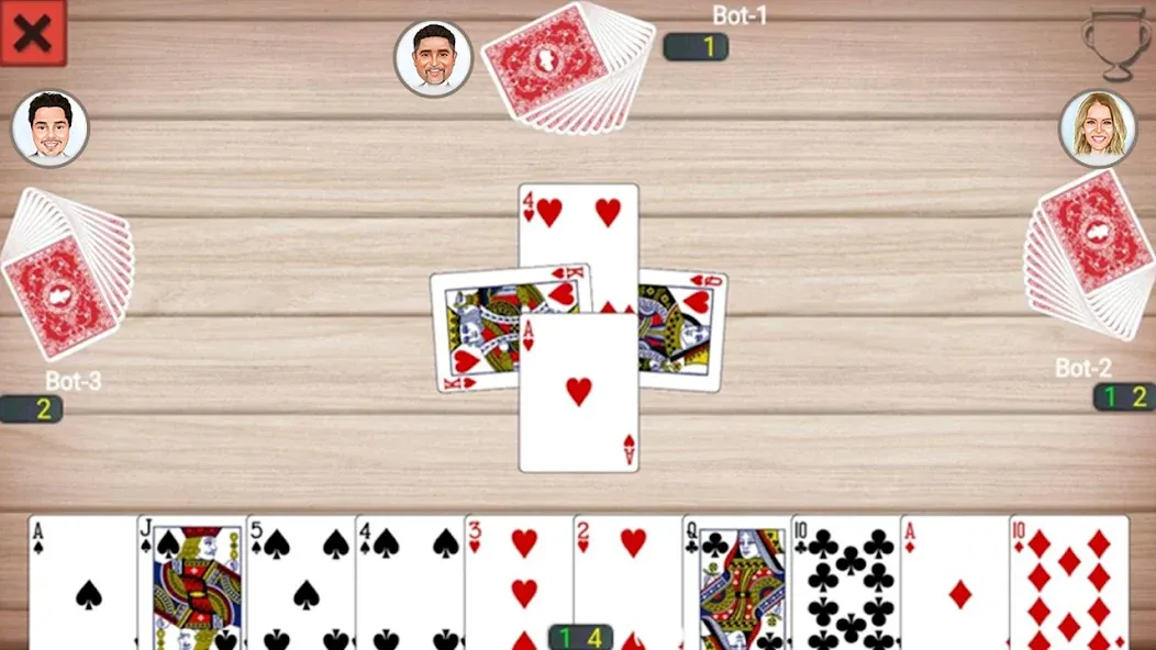 Callbreak Prince: Card Game (Каллбрейк Принц)  [МОД Меню] Screenshot 2