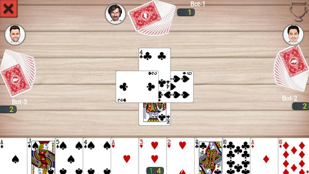 Callbreak Prince: Card Game (Каллбрейк Принц)  [МОД Меню] Screenshot 3