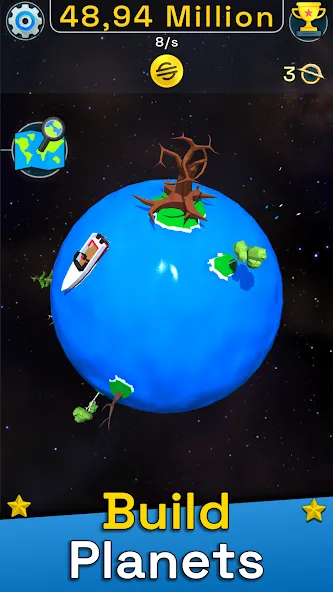 Planet Evolution: Idle Clicker (Планета Эволюция)  [МОД Меню] Screenshot 1