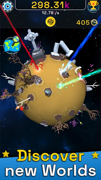 Planet Evolution: Idle Clicker (Планета Эволюция)  [МОД Меню] Screenshot 2