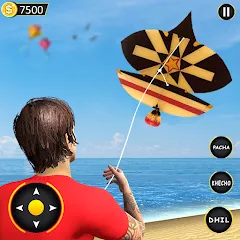 Скачать взломанную Kite Basant: Kite Flying Games  [МОД Unlimited Money] - стабильная версия apk на Андроид