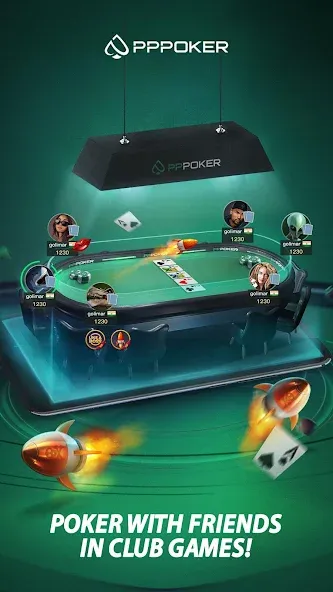 PPPoker-Home Games  [МОД Много монет] Screenshot 4