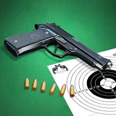 Взломанная Pistol shooting. Desert Eagle (Пистолет стрельбы симулятор)  [МОД Бесконечные деньги] - полная версия apk на Андроид