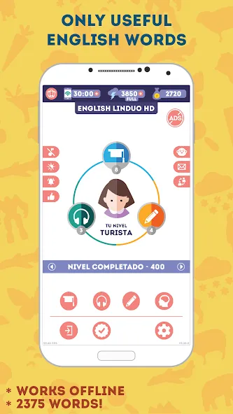 English for Beginners: LinDuo  [МОД Меню] Screenshot 3