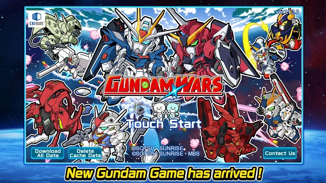 LINE: Gundam Wars (Лайн)  [МОД Unlocked] Screenshot 1