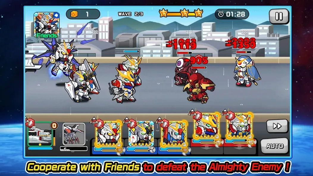 LINE: Gundam Wars (Лайн)  [МОД Unlocked] Screenshot 5