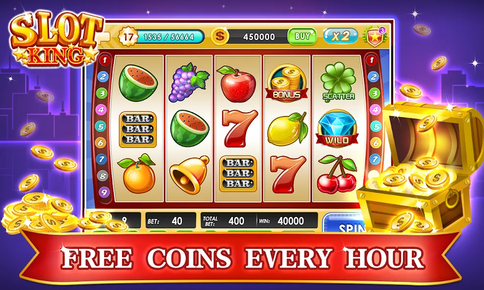 Slots Machines - Vegas Casino  [МОД Mega Pack] Screenshot 1