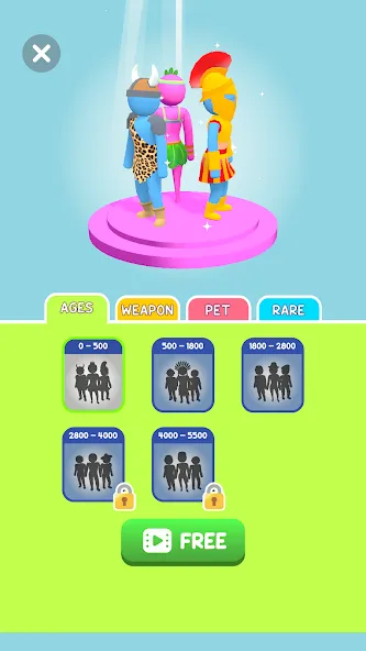 Crowd Evolution!  [МОД Menu] Screenshot 5