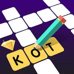 Взломанная Crosses - Easy Crosswords  [МОД Меню] - полная версия apk на Андроид