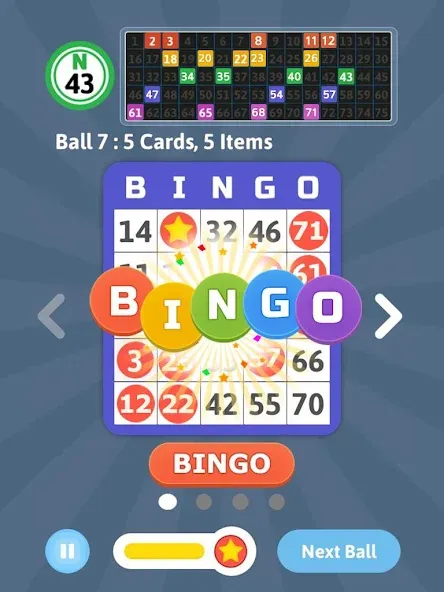 Bingo Mania - Light Bingo Game (Бинго Мания)  [МОД Бесконечные деньги] Screenshot 5