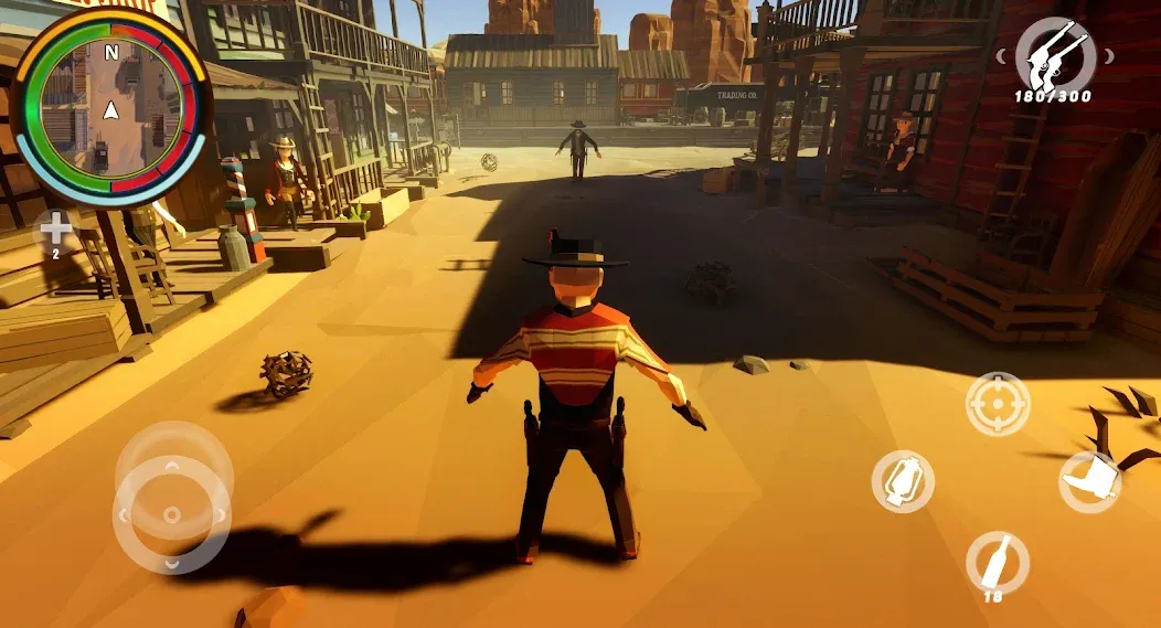 West Cowboy Western Polygon  [МОД Бесконечные деньги] Screenshot 5