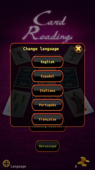 Card Reading (Кард Ридинг)  [МОД Много монет] Screenshot 2