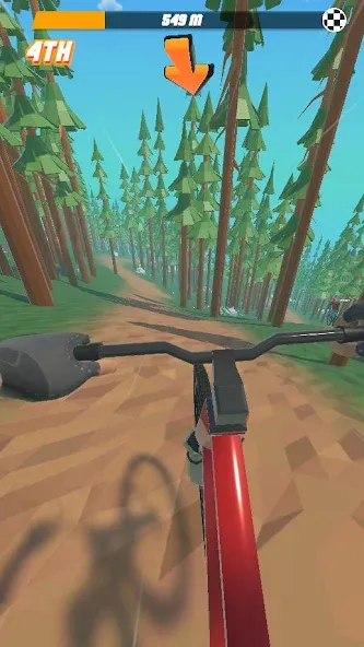 Bike Hill 3D (Байк Хилл 3Д)  [МОД Бесконечные деньги] Screenshot 4