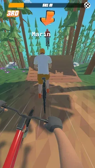 Bike Hill 3D (Байк Хилл 3Д)  [МОД Бесконечные деньги] Screenshot 5