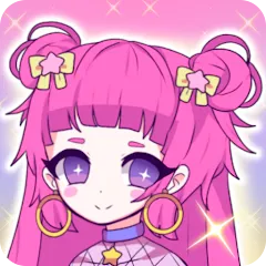 Скачать взломанную Mimistar dress up chibi doll (Министар)  [МОД Menu] - стабильная версия apk на Андроид