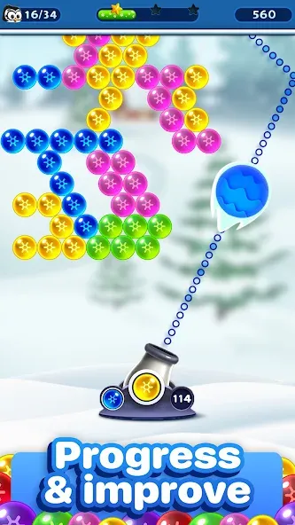 Bubble Pop Games: Shooter Cash  [МОД Все открыто] Screenshot 2