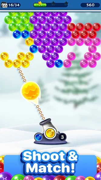 Bubble Pop Games: Shooter Cash  [МОД Все открыто] Screenshot 3