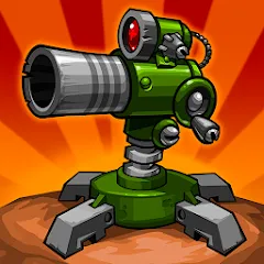 Взлом Tactical War: Tower Defense  [МОД Mega Pack] - последняя версия apk на Андроид