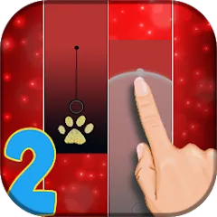 Скачать взломанную Piano Noir Ladybug Tiles 2 (Пианино Нуар Картинки С кожанкой Жук 2)  [МОД Unlocked] - последняя версия apk на Андроид