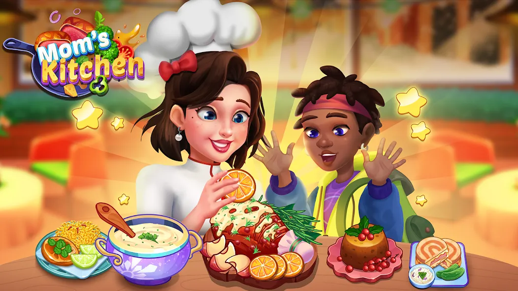 Mom's Kitchen : Cooking Games  [МОД Меню] Screenshot 1