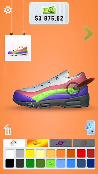 Sneaker Art! - Coloring Games  [МОД Mega Pack] Screenshot 3