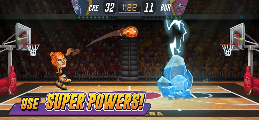 Basketball Arena: Online Game (Баскетбольная арена)  [МОД Unlocked] Screenshot 2