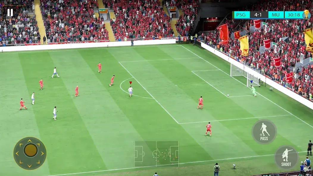 World football 2024 offline  [МОД Бесконечные деньги] Screenshot 1
