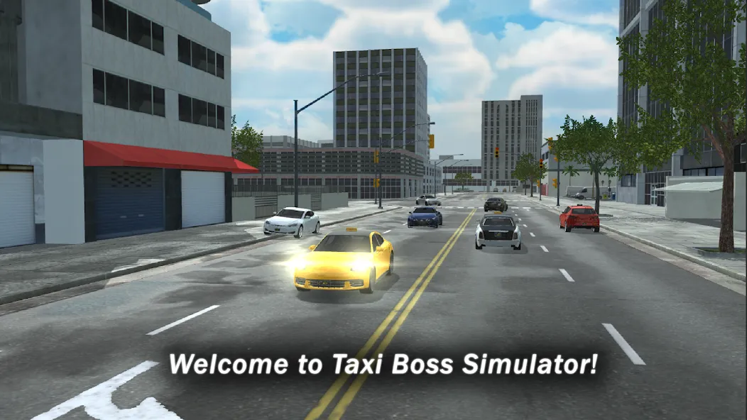 Taxi Boss Simulator  [МОД Menu] Screenshot 1