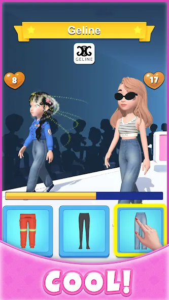 Catwalk Battle - Dress up! (Кэтволк Баттл)  [МОД Много денег] Screenshot 5