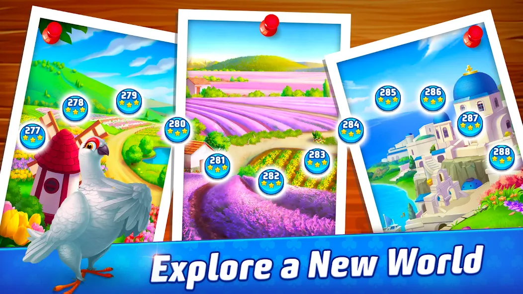 Solitaire TriPeaks Journey (Солитер ТриПикс Джорни)  [МОД Menu] Screenshot 4