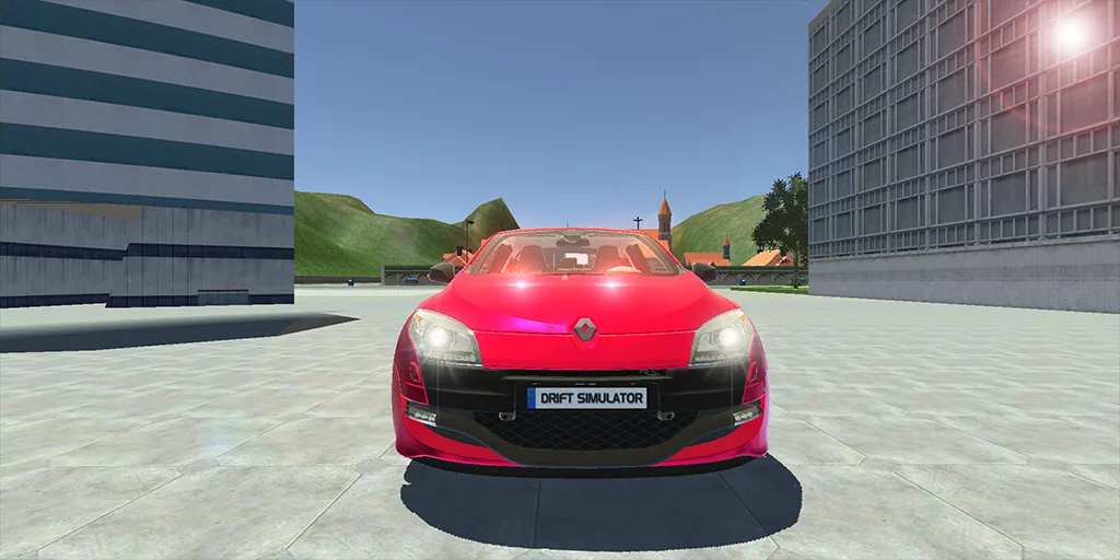 Megane Drift Simulator (Мегане Дрифт Симулятор)  [МОД Бесконечные деньги] Screenshot 2